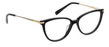 Premium Women Pierre Cardin Eyeglasses: P.C. 8483 - Black(2) - SpecSMART Eye Clinic (Diagonal View)